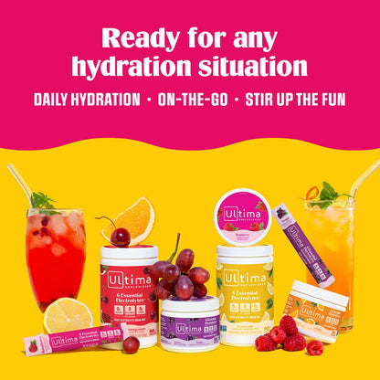 Lemonade electrolyte drink mix
